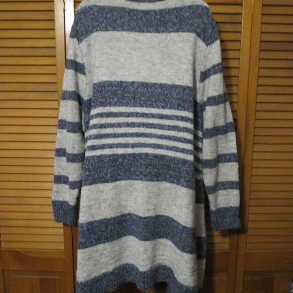 Yarn & Sea open cardigan sweater no buttons front pockets lightweight size 2x - Picture 10 of 10